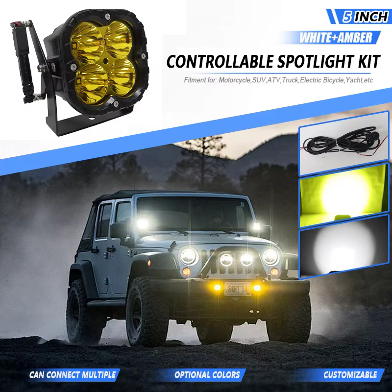 5" LED Offroad Light view 3
